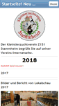 Mobile Screenshot of kleintierzuchtverein-stammheim.de